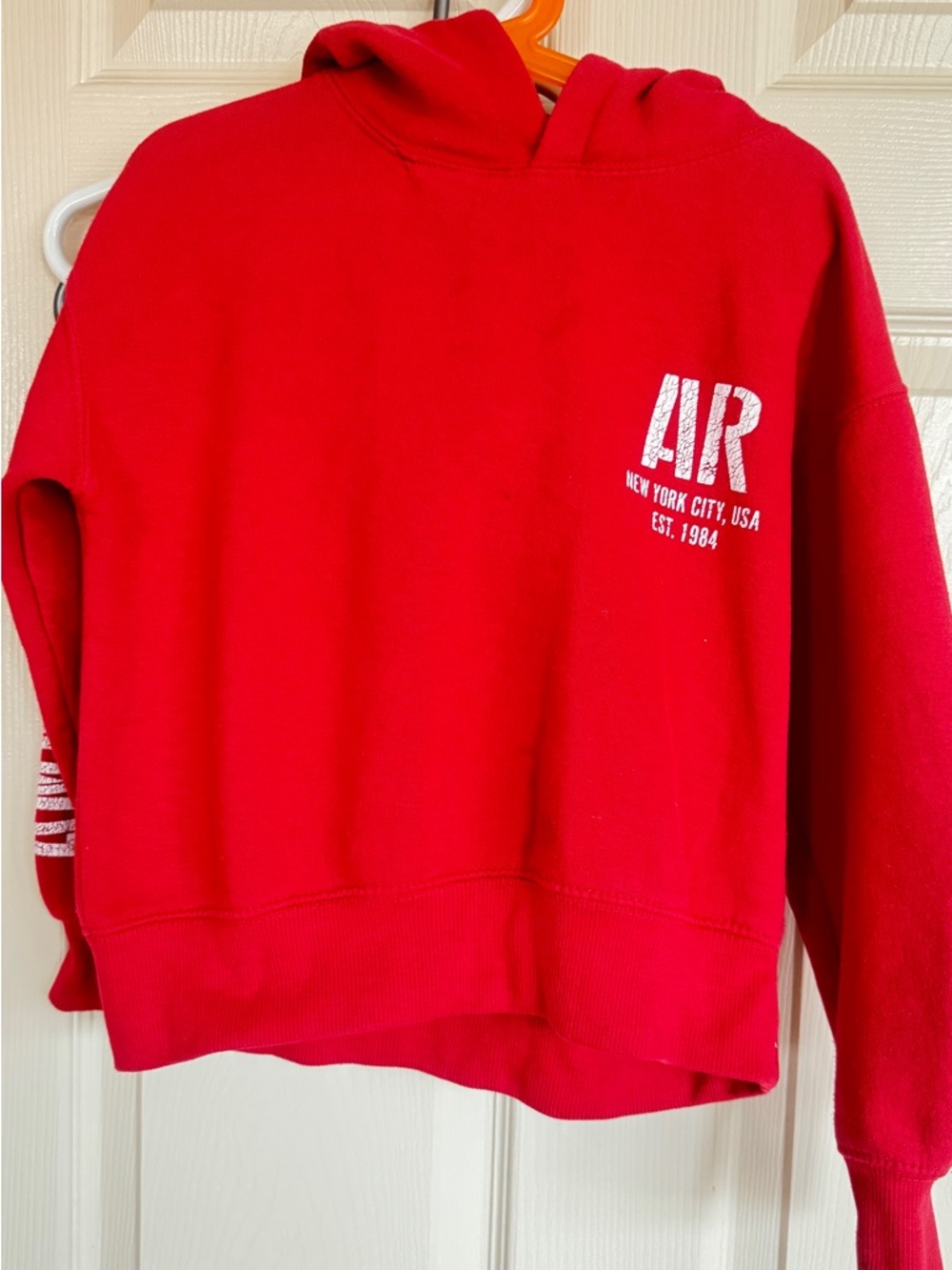 American Rag Red Pullover Hoodie